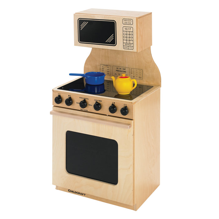 Childcraft Stove and Microwave Combo Kitchen Set Wayfair